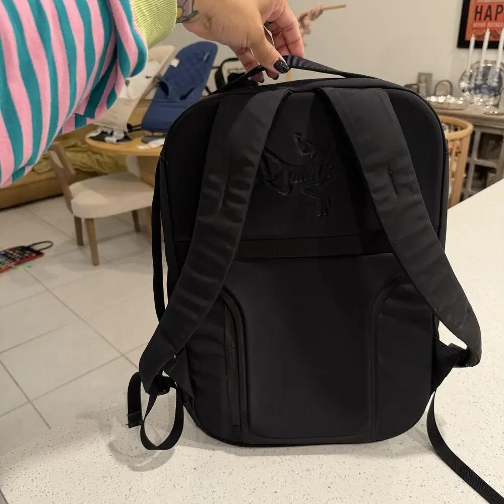 Arcteryx Blade 20 Backpack Black Nylon Laptop Travel Office Work Office Daypack